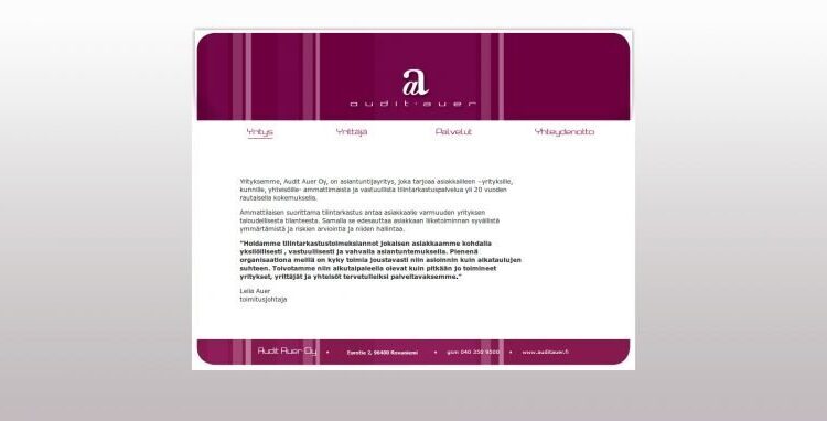 Audit Auer Oy